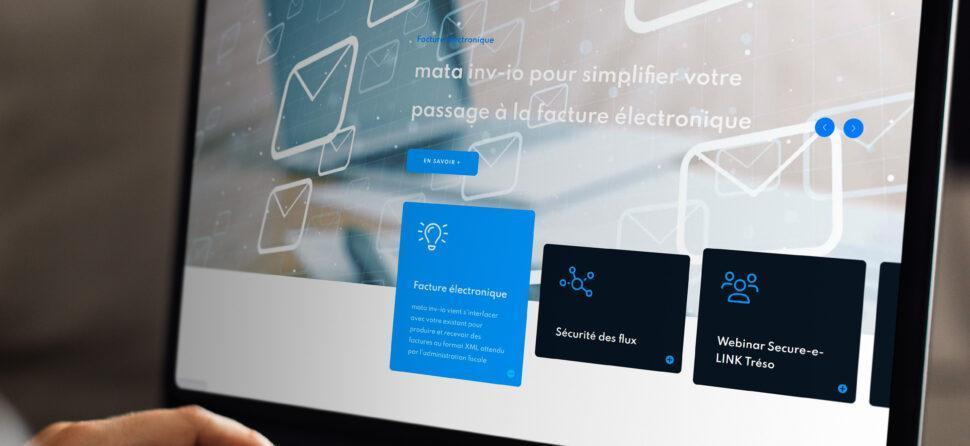 MATA IO : nouveau site pour se mettre à la page de la facturation électronique