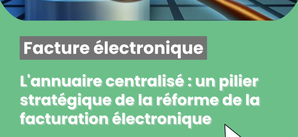 L’annuaire centralisé : un pilier stratégique de la réforme de la facturation électronique