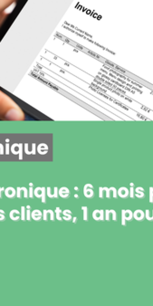 facturation électronique 2026