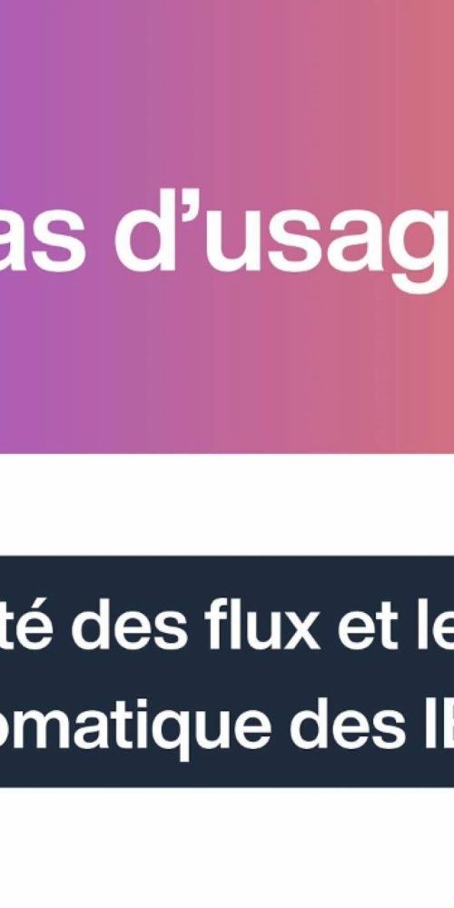 Facture électronique – la sécurité des flux et le contrôle des IBAN.
